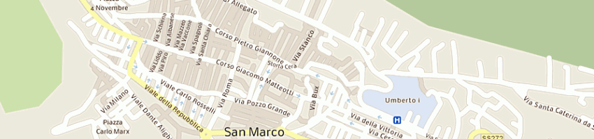 Mappa della impresa fidel  srl a SAN MARCO IN LAMIS