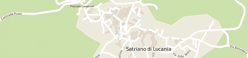 Mappa della impresa camera tour di camera felice e c a SATRIANO DI LUCANIA