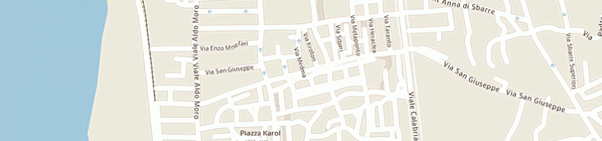 Mappa della impresa stillitano carmelo a REGGIO CALABRIA