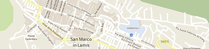 Mappa della impresa serramenti sud (srl) a SAN MARCO IN LAMIS