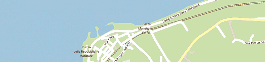 Mappa della impresa sogepe societa' gestione pubblici esercizi di costero norma carolina e liotta antoni a VILLA SAN GIOVANNI