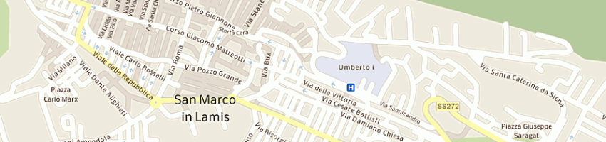 Mappa della impresa azienda usl fg 1 a SAN MARCO IN LAMIS