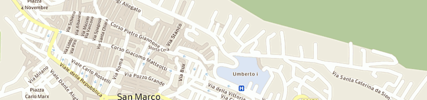 Mappa della impresa parrocchia ss annunziata a SAN MARCO IN LAMIS