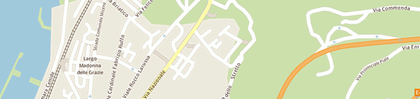 Mappa della impresa campolo mariangela a VILLA SAN GIOVANNI