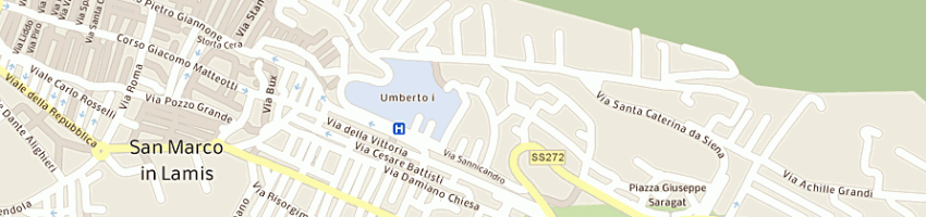 Mappa della impresa scuole pubbliche a SAN MARCO IN LAMIS