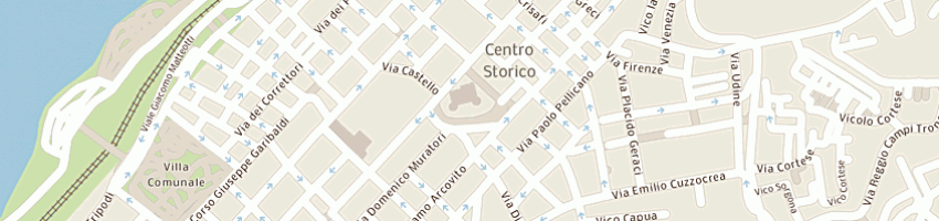 Mappa della impresa de pace antonino a REGGIO CALABRIA