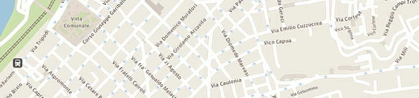 Mappa della impresa de stefano alberto a REGGIO CALABRIA