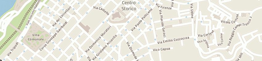 Mappa della impresa zoccali mario a REGGIO CALABRIA