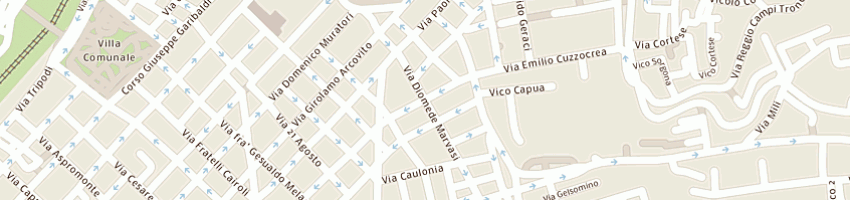 Mappa della impresa callea domenico a REGGIO CALABRIA