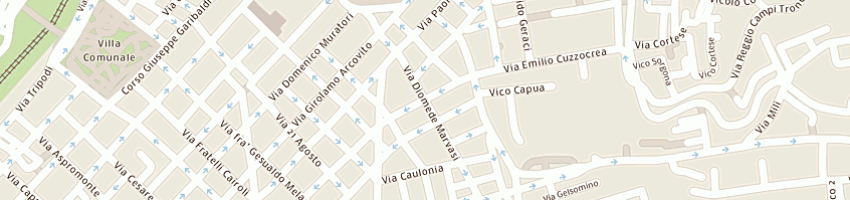 Mappa della impresa bilardi filippo a REGGIO CALABRIA