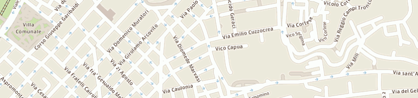 Mappa della impresa artuso  a REGGIO CALABRIA