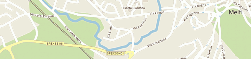 Mappa della impresa autosalone dal fonso rosa a MELFI