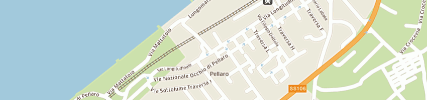 Mappa della impresa termosud snc di festa filippo e calabro'  a REGGIO CALABRIA