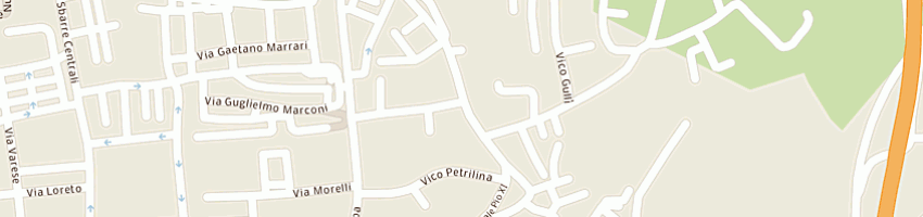 Mappa della impresa colombini di colombini erminio e c sas a REGGIO CALABRIA