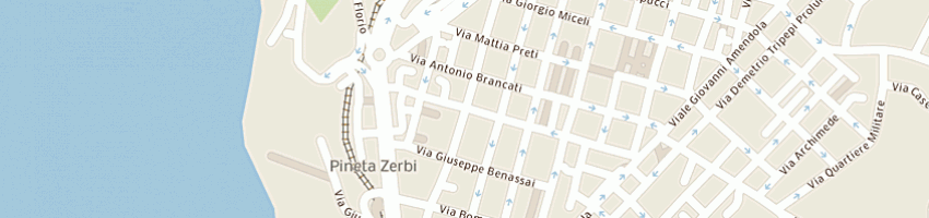 Mappa della impresa romeo demetrio a REGGIO CALABRIA