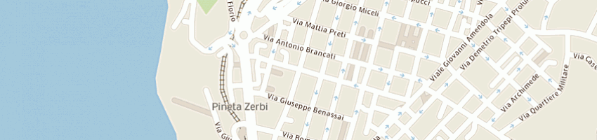 Mappa della impresa automar srl  a REGGIO CALABRIA