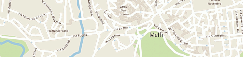 Mappa della impresa mastromartino antonietta palmina a MELFI
