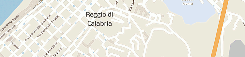 Mappa della impresa general impianti sas di punturiero ferdinando e c a REGGIO CALABRIA