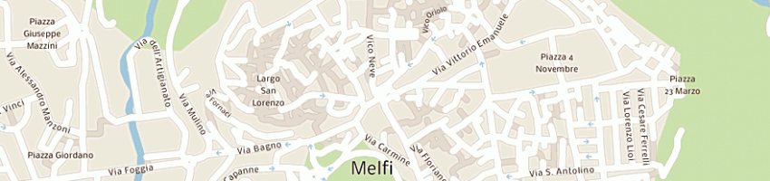 Mappa della impresa la castagna del vulture di melfi di valvano michele e figli snc a MELFI