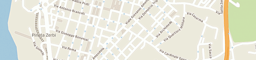 Mappa della impresa ferraro filippo a REGGIO CALABRIA