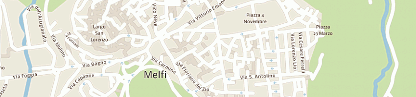 Mappa della impresa tranghese salvatore a MELFI