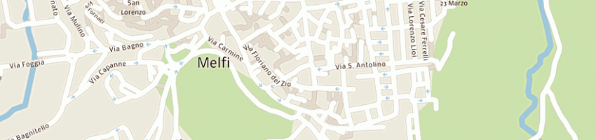 Mappa della impresa vultur auto srl a MELFI