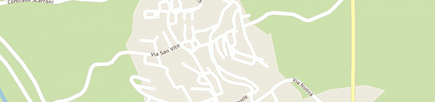 Mappa della impresa carbone pasquale a TITO