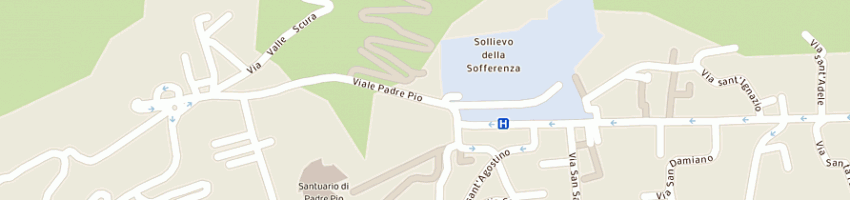 Mappa della impresa societa' alberghiera vinelli srl a SAN GIOVANNI ROTONDO