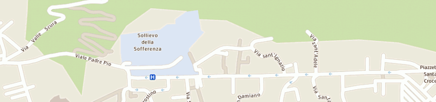 Mappa della impresa hotel ristorante le terrazze sul gargano a SAN GIOVANNI ROTONDO