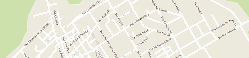 Mappa della impresa panificio caricone michele antonio srl unipersonale a ORTA NOVA