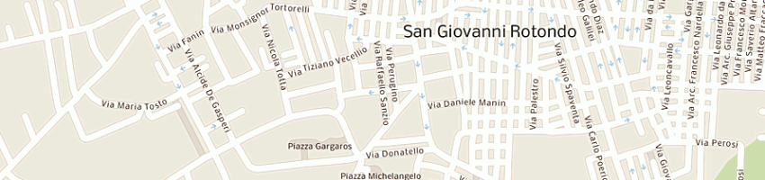 Mappa della impresa milure ortofrutta dei flli pirro michele e c snc a SAN GIOVANNI ROTONDO