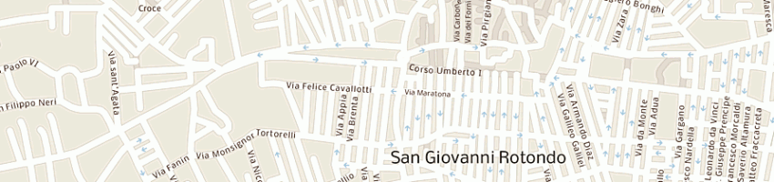 Mappa della impresa cavorsi russo maria a SAN GIOVANNI ROTONDO