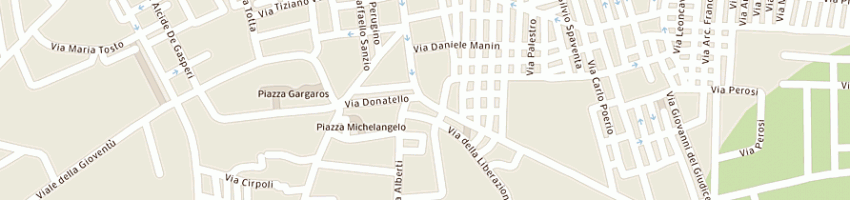 Mappa della impresa miscio francesco a SAN GIOVANNI ROTONDO