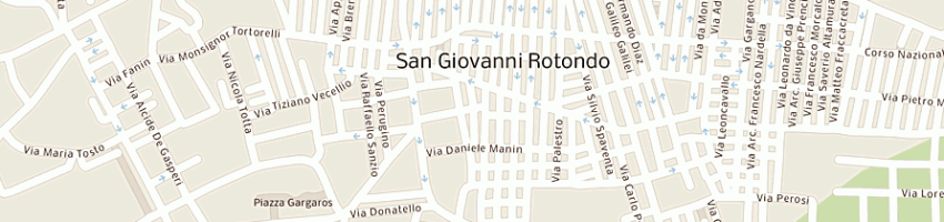 Mappa della impresa cesir costruzioni srl a SAN GIOVANNI ROTONDO
