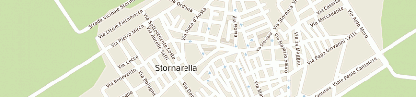 Mappa della impresa carabinieri a STORNARELLA