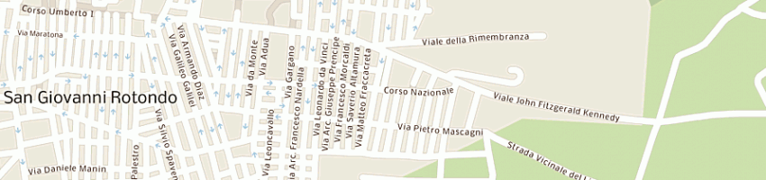Mappa della impresa scuole pubbliche medie inferiori a FOGGIA