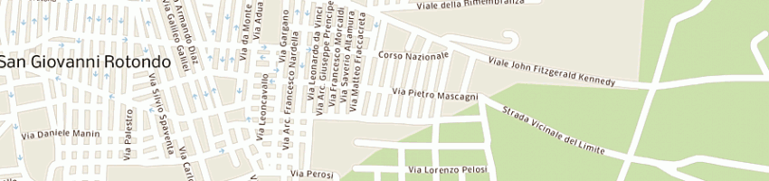 Mappa della impresa dragano lazzaro a SAN GIOVANNI ROTONDO