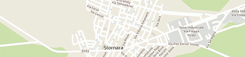 Mappa della impresa tripputo rocco a STORNARA