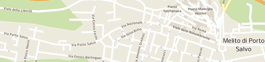 Mappa della impresa rio del vetro murano  di scala alfredo a MELITO DI PORTO SALVO