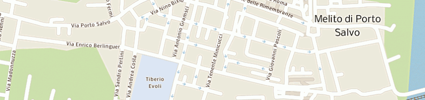 Mappa della impresa polimeni auto sas di polimeni germana e c  a MELITO DI PORTO SALVO