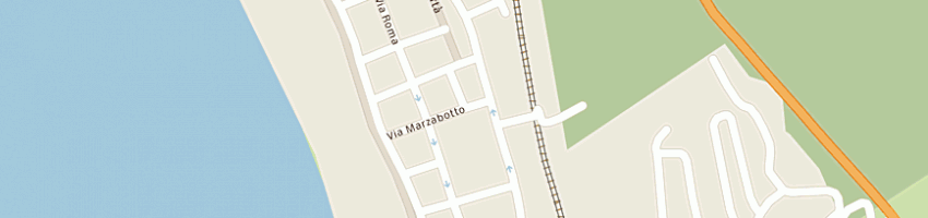 Mappa della impresa agenzia calabrese sas di vincenzo calabrese e c  a PRAIA A MARE