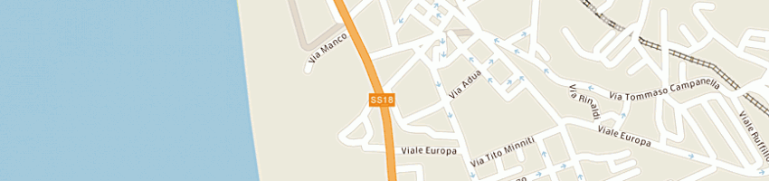 Mappa della impresa vavala' maria ester a SCALEA