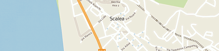 Mappa della impresa bergamo alessandro  a SCALEA