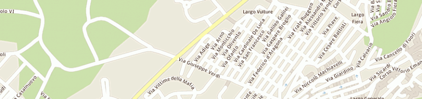 Mappa della impresa confezioni gio di carretta lucia a LAVELLO