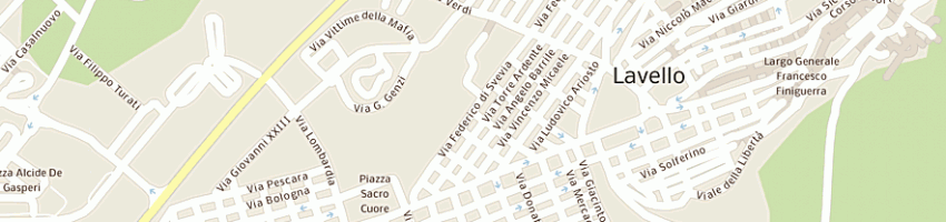 Mappa della impresa progettobar srl a LAVELLO