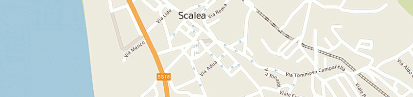 Mappa della impresa piccola metalmeccanica di garofalo rsdf e c a COSENZA