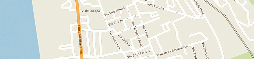 Mappa della impresa impieri giuseppina  a SCALEA