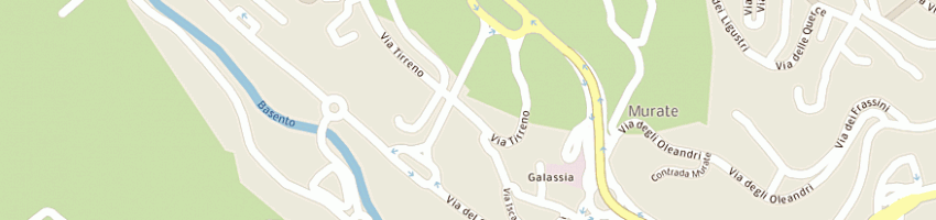Mappa della impresa scuola media statale abusciolano a POTENZA
