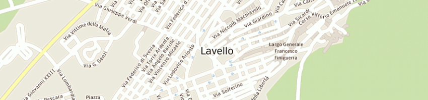 Mappa della impresa real estate global services di ranauro felice a e c sas a LAVELLO