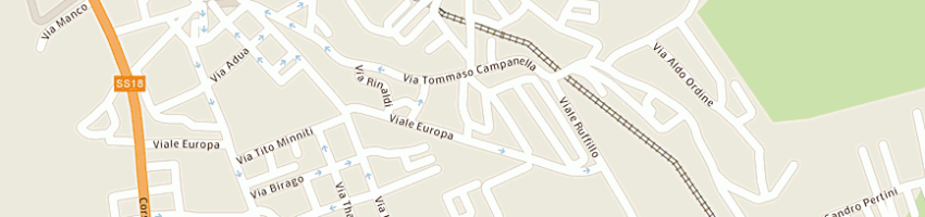 Mappa della impresa lux srl a SCALEA